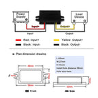 12V to 5V 3A15W DC DC Step Down Buck Converter Power Supply Module Type-C Adapter Male Female Micro USB Mini USB for Car ROHS CE