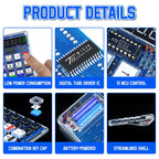 DIY Electronic Kit LED Digital Tube Calculators Resistance Conversion 51 Microcontroller Control DIY Soldering Projects
