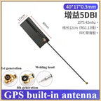 2Pcs/lot 433/470/868/915 MHz Built-In PCB Board Antenna Lora Bd+GPS Module High Gain Fpc Antenna