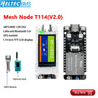 Heltec Lora GPS  ESP32 ASR605x nRF52840 and SX1262 node with GNSS GPS Get location Lora Transmission distance up to 7 kilometers