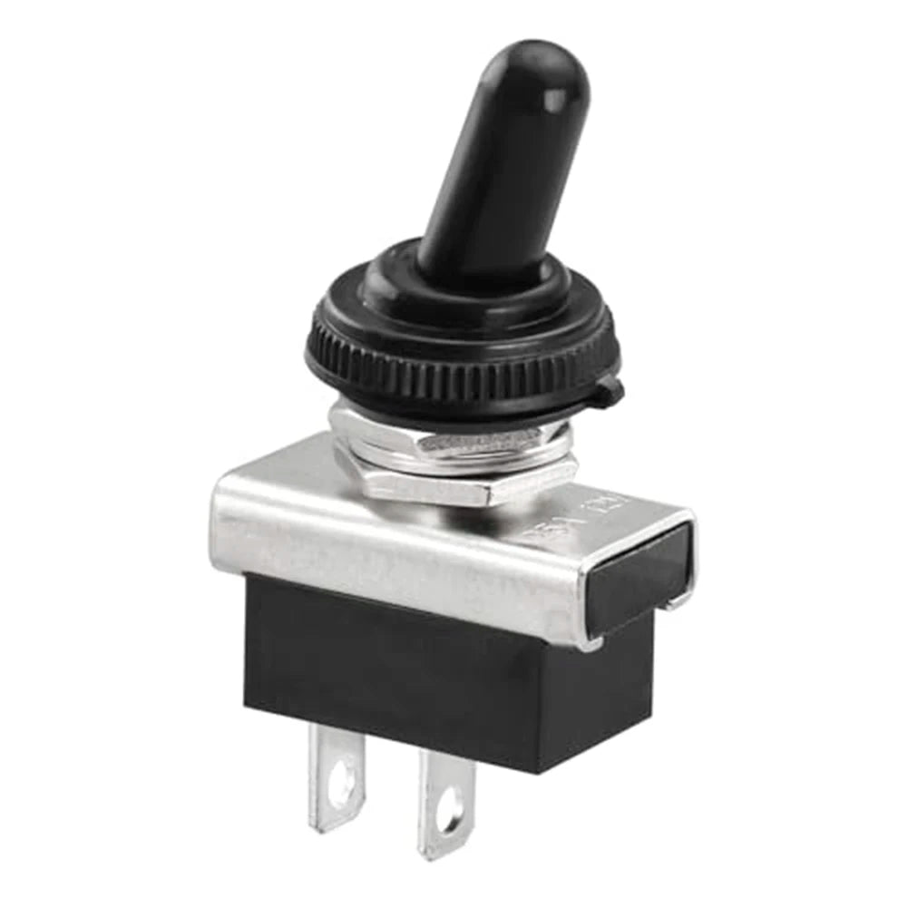2PCS Toggle Switch KN3D-101 On/Off Switch 25A 12V 2 Pin Locking Electronics SPST SPDT DPDT Power Rocker Waterproof Cap