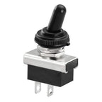 2PCS Toggle Switch KN3D-101 On/Off Switch 25A 12V 2 Pin Locking Electronics SPST SPDT DPDT Power Rocker Waterproof Cap