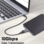 USB C 3.0 Micro B Male to Type C Female Adapter Type-C To Micro B Connector for Laptop External Hard Drive Disk Box Samsung S5