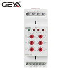 GEYA GRV8-10 36mm Width 3 Phase Voltage Monitoring Relay with Reset Time 0.1s-10s Voltage Relay