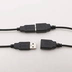 5V USB 2.0 A Female Male Power Supply Cable Connector 2Pin 4Pin Wire Charge Extension Cable Adapter Welding Line DIY 0.3m 1m 2m