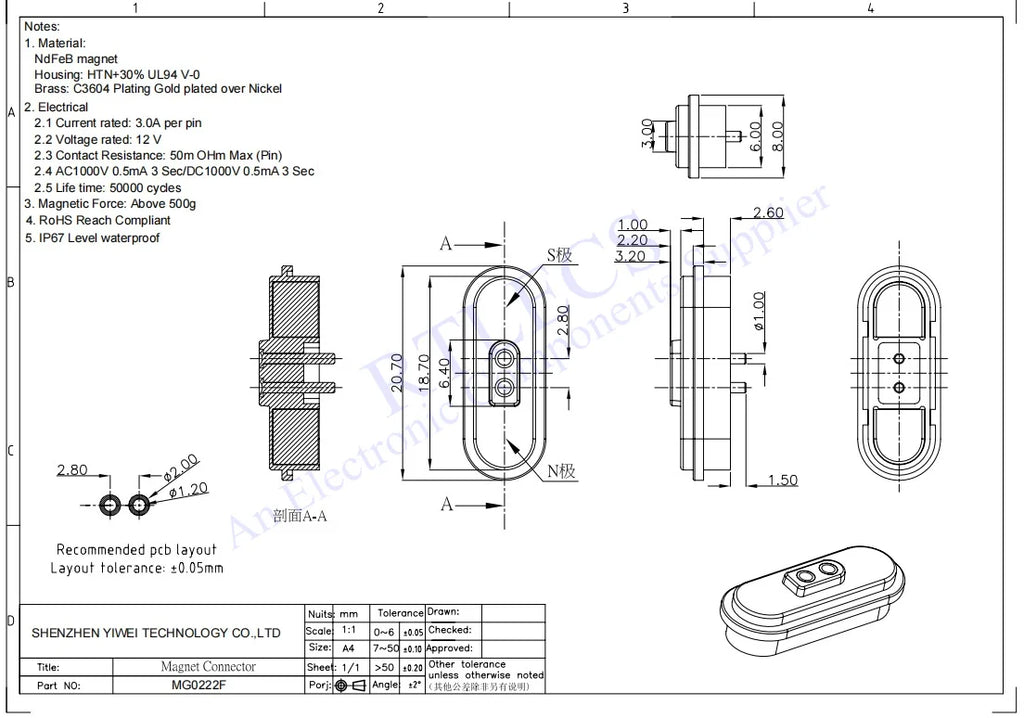 RTLECS Magnetic Connector RC Car Drone JST JR 24V 3A DC Power Battery Charger SM Led Strip Blind Connect USB Cable 2/3/4 Pin