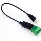 RS485 to USB Converter Upgrade Protection RS232 Converter Compatible With V2.0 Standard RS-485 A Connector Board Module