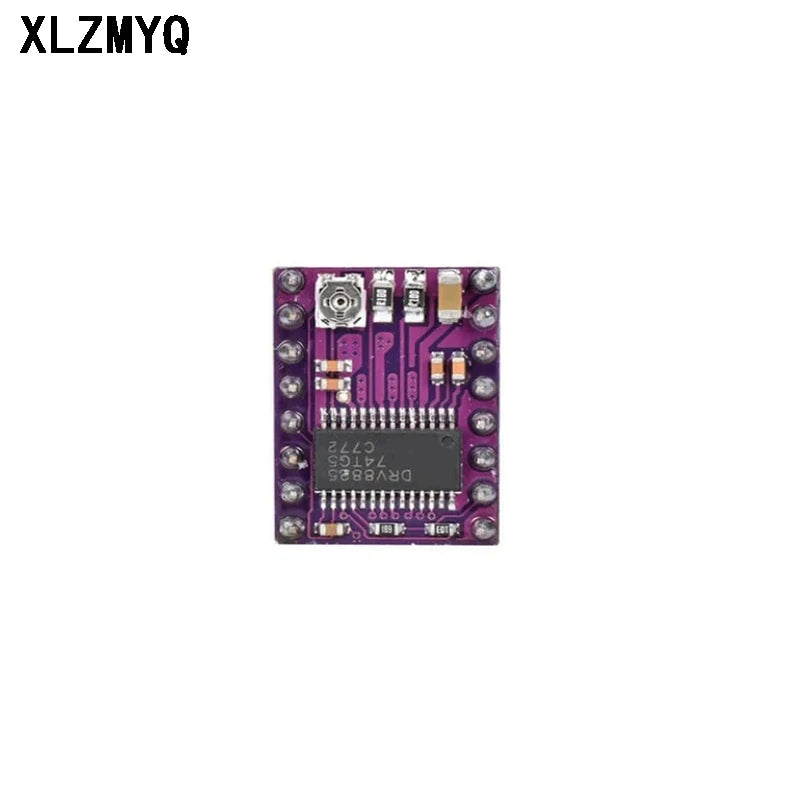 10pcs DRV8825 Stepper Motor Driver Heatsink Reprap Replace A4988 Driver To Ramps 1.4 1.5 1.6 Control Board For 3D Printer Parts