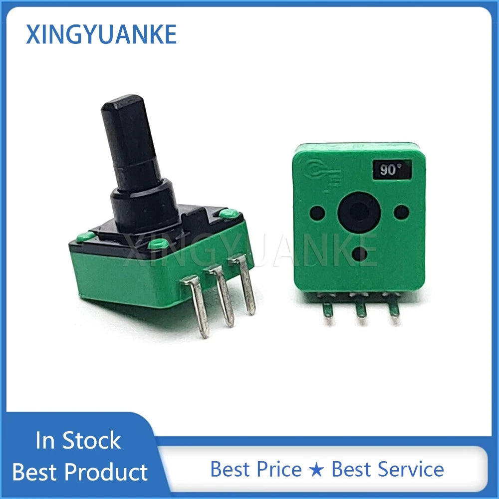 2PCS R0909N B5K Vertical Single Potentiometer 60 80 90 220 240 Degrees B502 5-Pin Handle Length 10MM