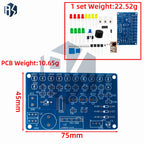 DC4.5-5V CD4060 SMT DIY Music LED Color Light Circuit Soldering Practice Module Bulk Soldering Learning Demo Kit
