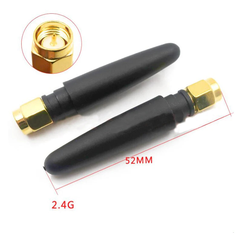 GSM antenna 2G antenna 2DBI Quad-Band 850/900/1800/1900 MHz, SMA plug connector for GSM module A6 SIM900 SIM800