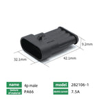 2Pin 1.5 AMP Series Waterproof Car Connector DJ7041-1.5-11/21 282080-1 Docking Terminal Plug Socket Kit Automotive Marine