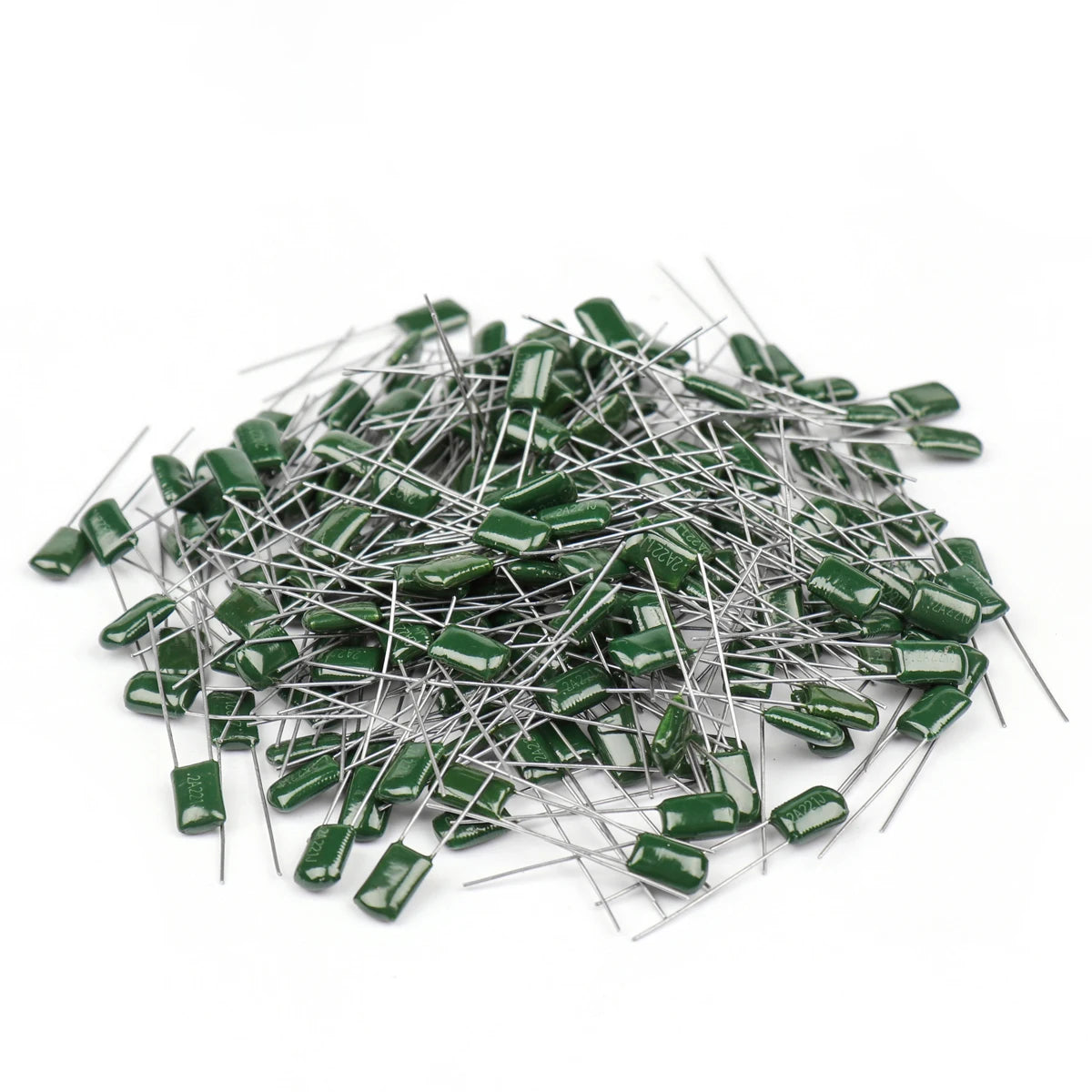 1000Pcs Metalized Mylar Capacitors 100V Polyester Film Capacitor 0.22nF-470nF 0.22nF 0.68nF 4.7nF 10nF 68nF 2A471J 2A102J 2A152J