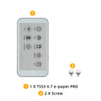 T5 E-Paper S3 Pro E-Ink Display ESP32-S3 4.7-inch E-Paper Module LoRa SX1262 TF Card RTC PCF8563 Touch Battery GPS