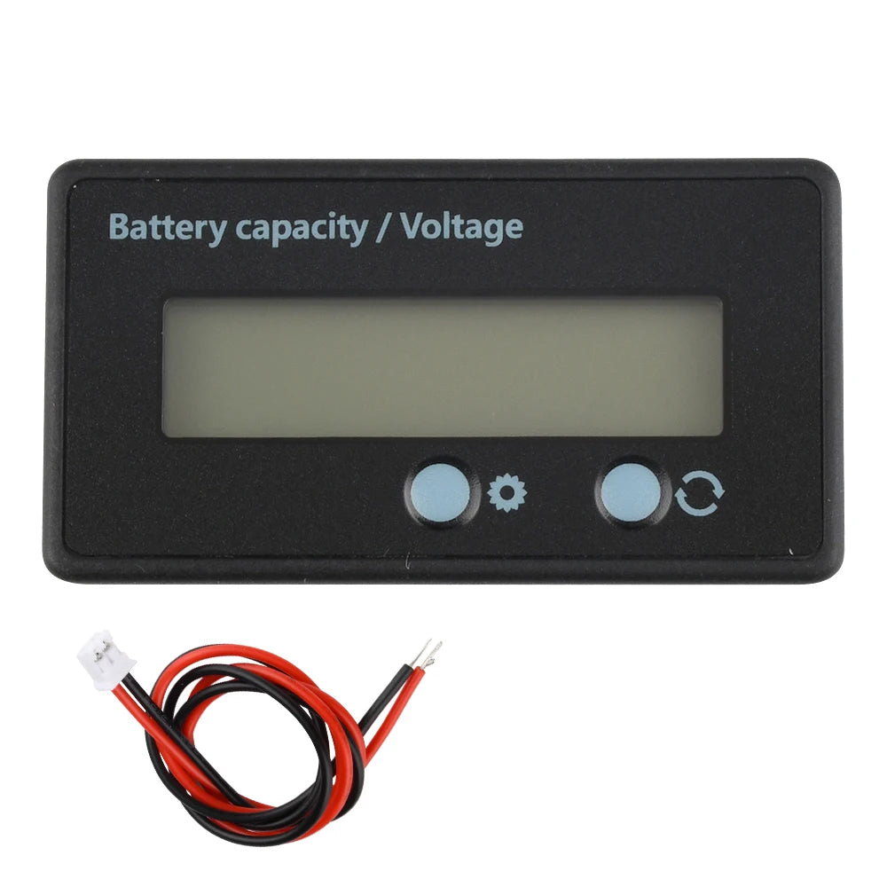DC6-73V Battery Level Indicator Battery Remaining Charge Percentage Display Voltmeter High Precision Led Digital Display
