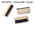 50Pcs/lot FFC FPC Connector 0.5mm 1.0mm 4P/6P/8P/10P/12/14/16/20/24/30/32/40P Pin Flip Type Ribbon Flat Connector Bottom Contact
