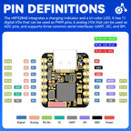 MINI NRF52840 Development Board BT5.0 Bluetooth Module MCU Main Control Board 18*21MM QSPIFlash TYPE-C