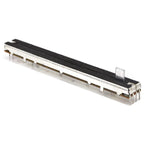 1PCS 128mm long SC-1009G mixer fader / dual straight sliding potentiometer B10Kx2 / handle length 8MMB / travel 100mm