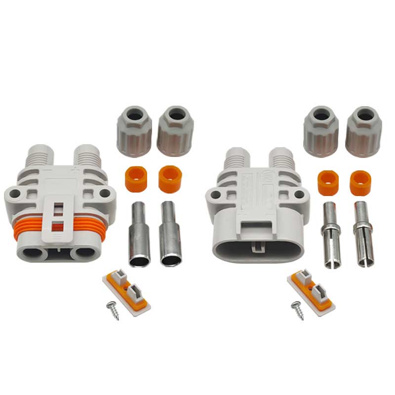 120A 1200V Male Female Connector Waterproof Big Current Parking Air Conditioner Plug Electric Forklift Generator Connectors
