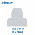 10Pcs UKK/UKKB 5 Double-Level Terminal Block 2 Layer 0.2 - 4 mm² Plug Wire Electrical Screw Connector DIN Rail Termin UKK5 UKKB5