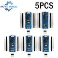 1-10pcs Nano 3.0 Compatible Controller – Arduino Bootloader, CH340 Chip, 16MHz ATMEGA328P/PB with Multi USB Interface