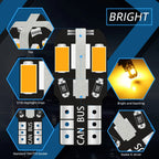10pcs  W5W Led T10 Canbus Led Bulbs 8Pcs 5730 SMD 168 194 LED Interior Map Dome Lights Auto Clearance Light Parking Signal Lamp