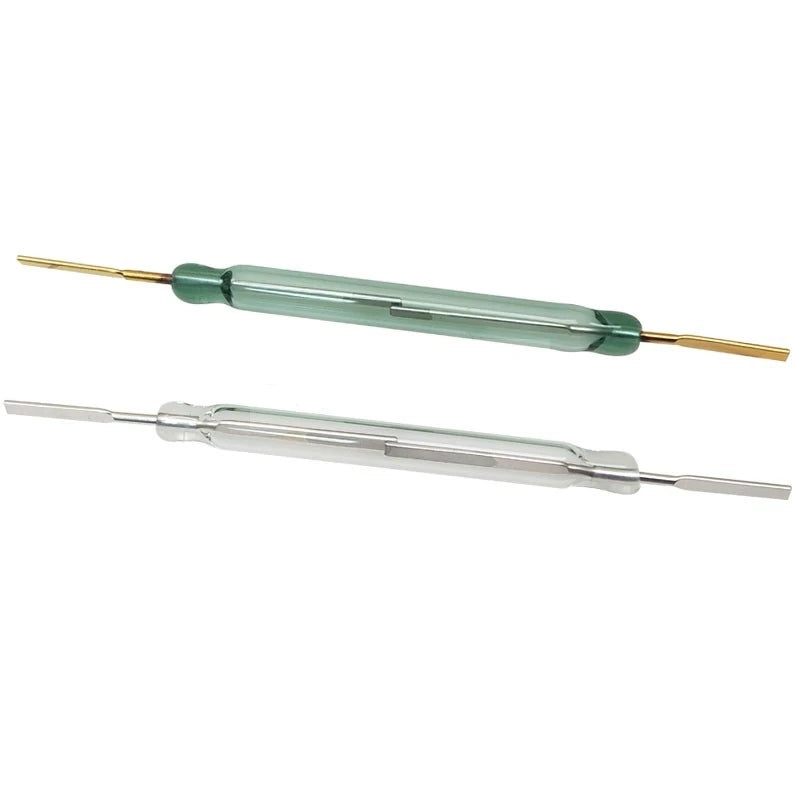 2PCS Reed Switch 5 * 50MM Normally Open Type, High Power and High Current 5A 250W Sensor Magnetic Control Switch MKA50202