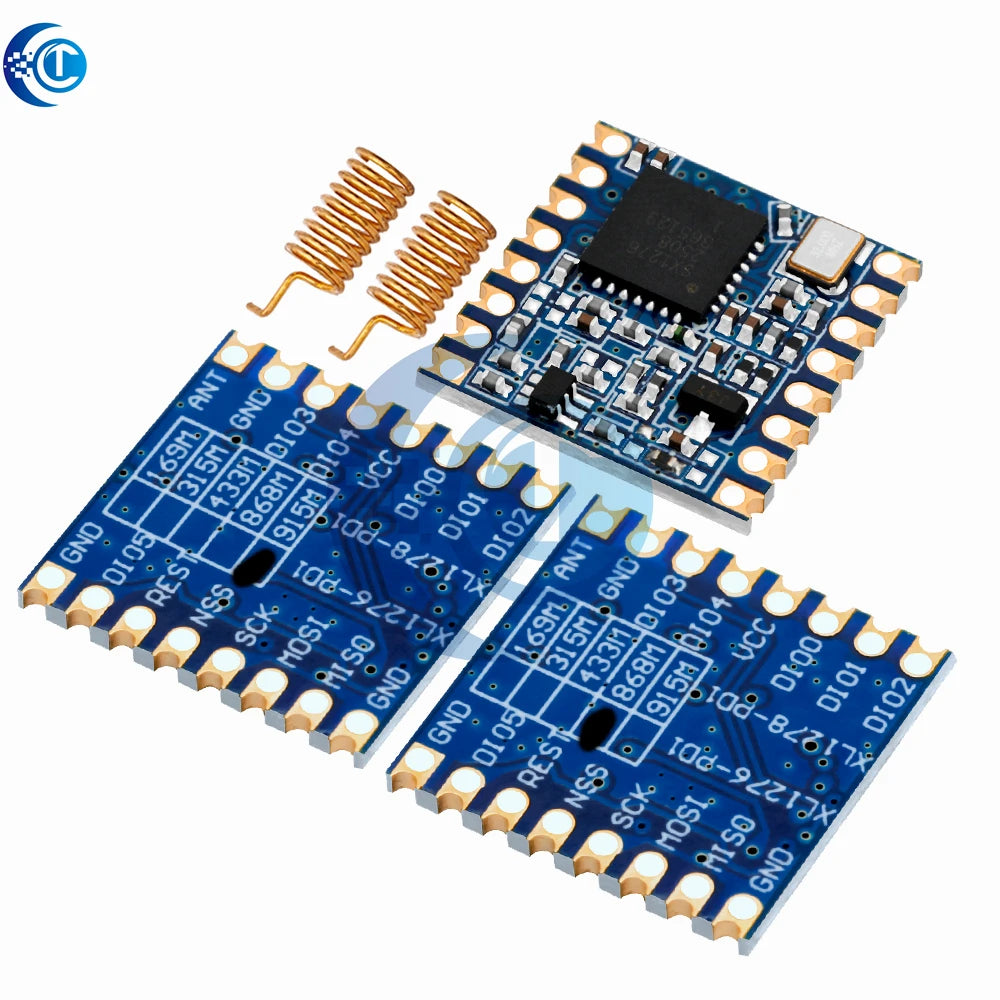 SX1276 LoRa Wireless Transceiver: 868MHz/915MHz Long-Range Communication (LoRa/GFSK) – Works with ESP32