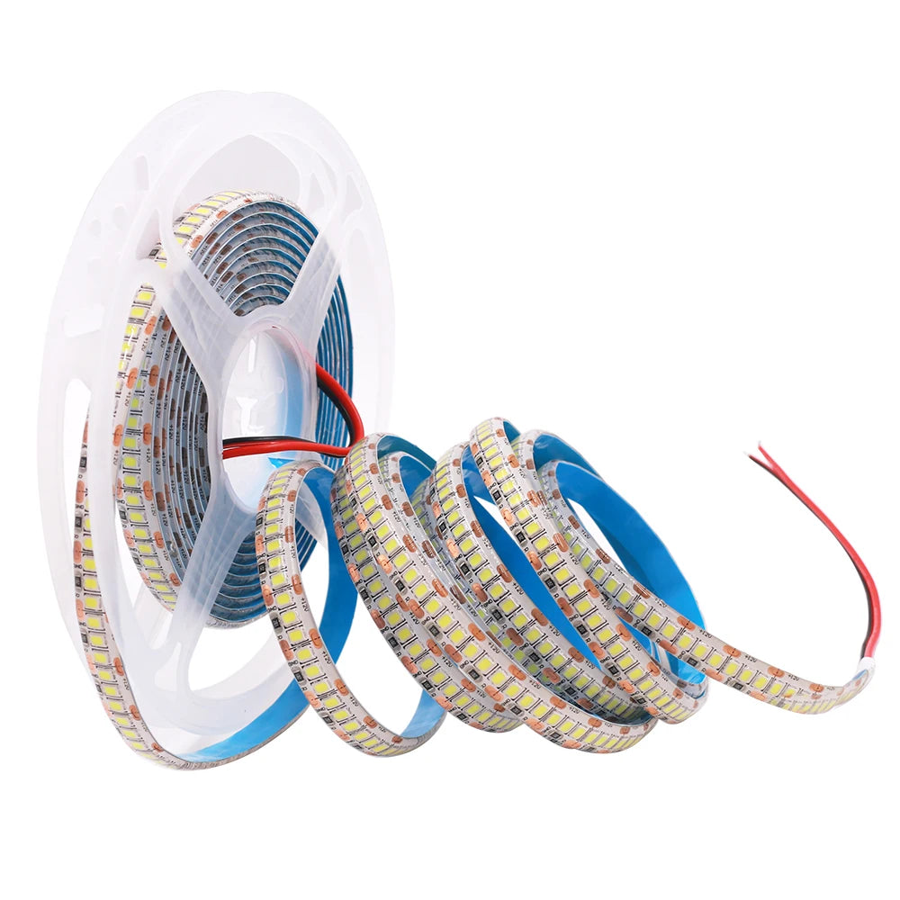 DC 12V 24V SMD 2835 240Leds/M LED Strip Waterproof IP65 IP21 Warm/Natural White Home Decor Flexible Ribbon Tape Light