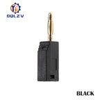 2MM Stackable Banana Plug Gold Plated Copper Mini Connector with 2mm Socket Jack Welded/soldered 30V/10A