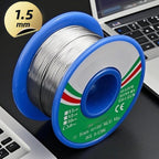 50g/1.76oz, 60/40 High-Quality Solder Wire Containing Rosin Resin, Flux Content 1.5-2.0%, Electronic Repair Soldering