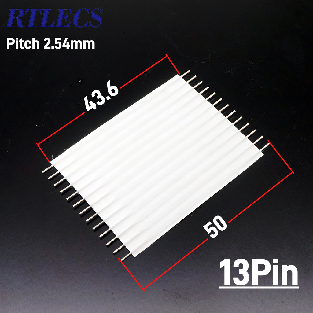 1.0 2.54 MM FPC FFC Flexstrip Cable Jumper 8 10 12 13 24 Pin JSN-2.54 Solder PCB Through Hole Nomex Insulator 24 AWG 3.0A