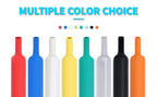 1~10m 3:1 Heat Shrink Tubing With Glue 1.6~ 50mm Transparent Double Wall Adhensive Polyolefin Sleeve Lined Wire Cable Protector