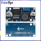 Estardyn LM2596HVS LM2596 HV LM2596HV DC-DC Adjustable Step Down Buck Converter Power Module 4.5-50V To 3-35V Urrent limiting