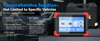 XTOOL D7 V2.0 Automotive Diagnostic Tool All System Scan Tools ECU Coding Bidirectional OBD2 Scanner 36+ Service FCA CAN FD DOIP