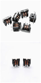 5pcs UU9.8 UU10.5 Common Mode Choke Inductor 5MH 10MH 20MH 30MH 40MH 50MH For Filter Pitch