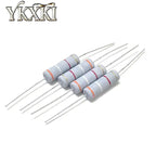 200pcs 2W Carbon Film Resistor 5% 0.1R ~ 10M 10R 22R 33R 100R 220R 330R 1K 2.2K 3.3K 4.7K 10K 22K 47K 100K 1M 100 220 330 ohm