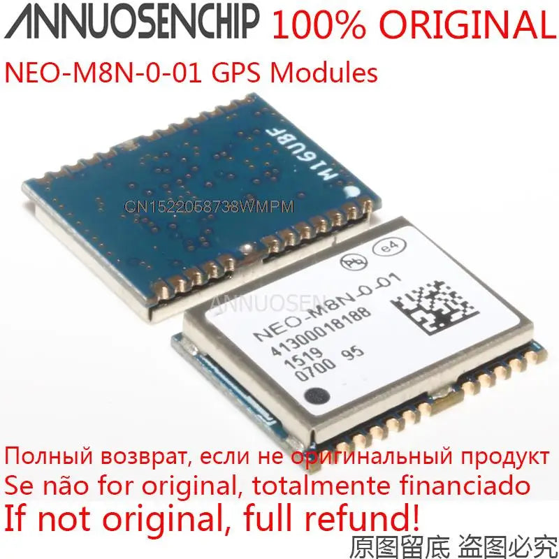 10PCS New and Original GPS Module  NEO M8N 0 01 NEO-M8N NE0-M8N NEOM8N NEO-M8N-O-O1 new and available NEO-M8N-0-01