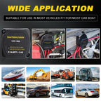 For Car RV Boat Marine Turck 12V 140A Dual Smart Battery Isolator Relay Voltage Sensitive Protection VSR Split Charge