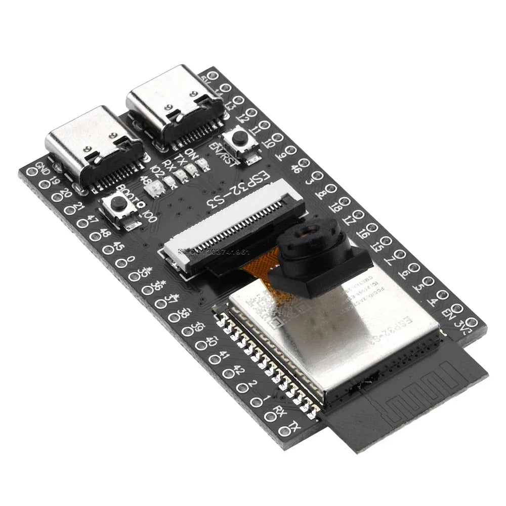 Development board ESP32-S3 CAM OV2640 /OV5640 Camera ESP32-S3 N16R8 WiFi Bluetooth module onboard dual TYPE-C