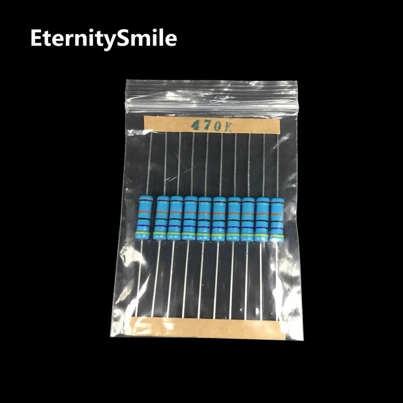 230PCS 2W 1% metal film resistors 22R ohm-51R, 100R, 1K, 100K, 120K, 150K, 1M ohm resistor package with 23 values, 10 each