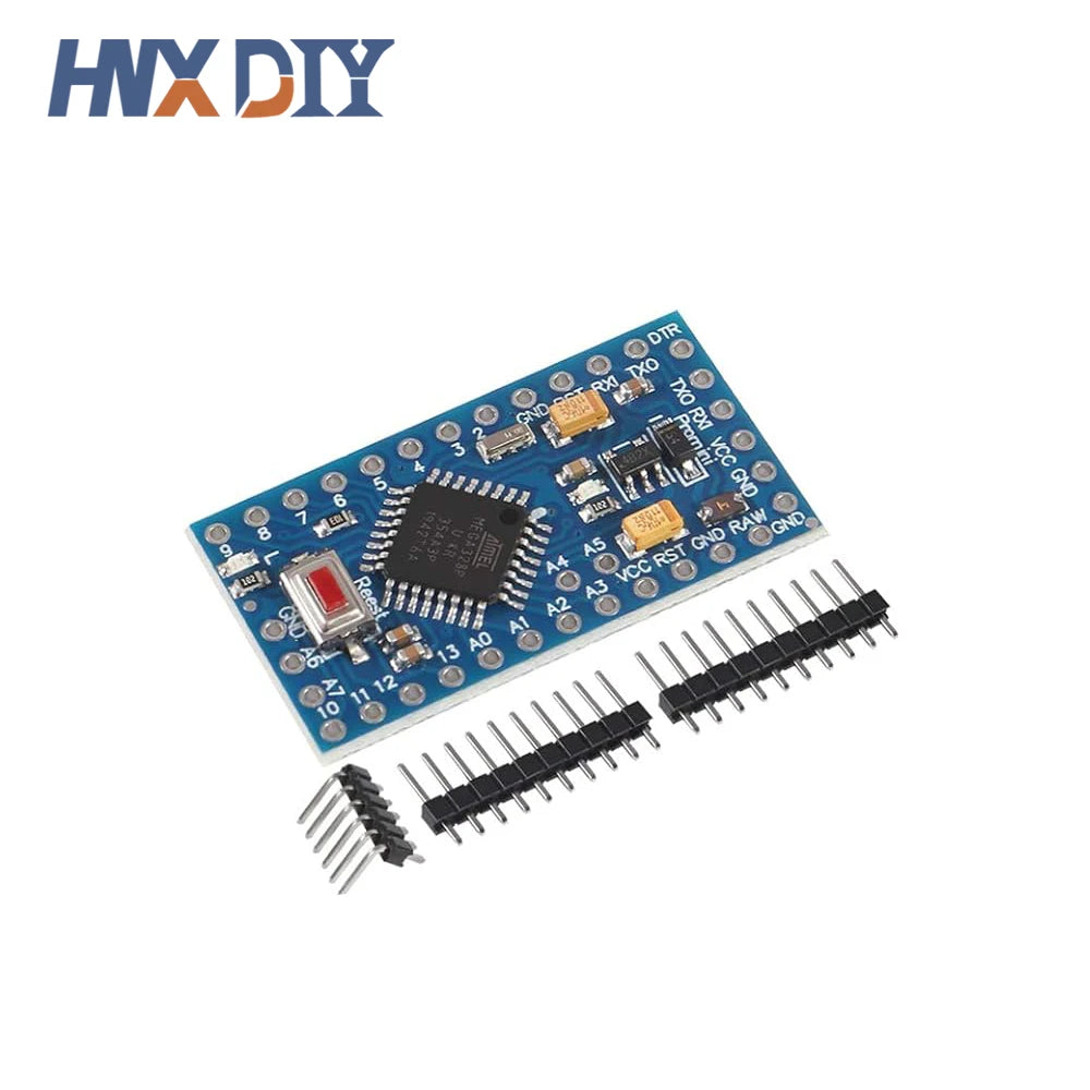 1-10pcs Pro Mini 328 Atmega328P 3.3V 5V 16MHZ ATMEGA328 328P Mini ATMEGA328 5V/16MHz For Arduino Compatible For Nano Module