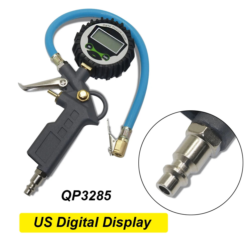 Automobile Tire Pressure Gun Barometer American Style European Style Japanese Style Handheld Tire Pressure Gauge