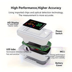 Household Thermometer Digital Non-Contact LED Infrared Body Thermometer Tool or Handheld Finger Pulse Oximeter Blood Oxygen