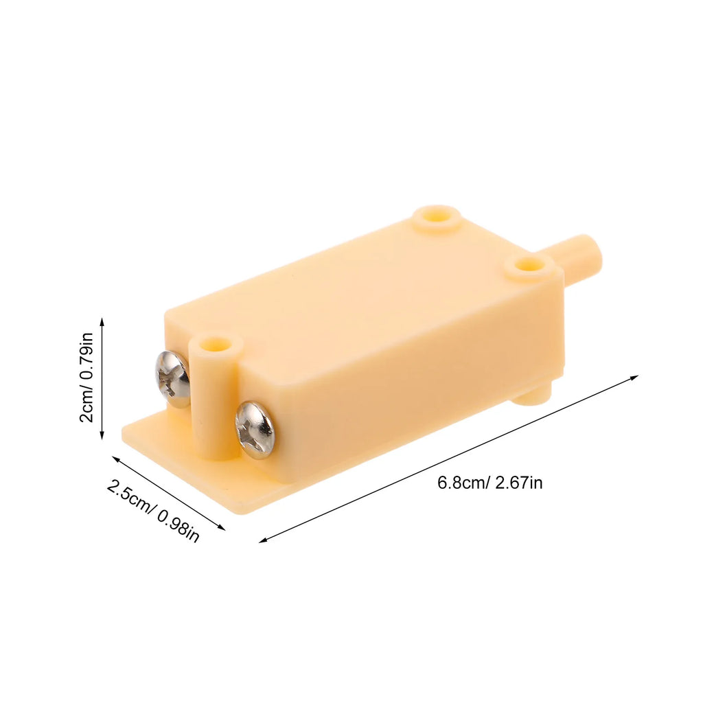 3Pcs Tamper Switch for Enclosure Sturdy Metal Plastic Housing Screw Mount Normally Closed Mechanical Limit Switch for Atm Fire