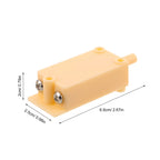 3Pcs Tamper Switch for Enclosure Sturdy Metal Plastic Housing Screw Mount Normally Closed Mechanical Limit Switch for Atm Fire