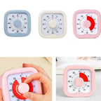 Silent Visual Timer with Stand Stopwatch Alarm Clock Countdown Timer Visualization Self-discipline Kitchen Cooking Timer Kitchen