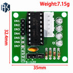 1LOTS  c-48-5V 4 phase Stepper Motor+ Driver Board ULN2003 for Arduino 1x Stepper motor + 1 x ULN2003 Driver board