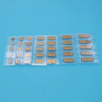 5 Pairs Male Female Battery Holder Contacts 2.0 mm Pitch 2 3 4 5 6 7 8 Pin Connector Battery Power Contact Tab Conductive Tab