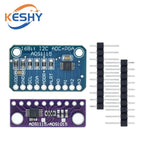 I2C ADS1115 ADS1015 16 Bit ADC 4 channel Module with Programmable Gain Amplifier 2.0V to 5.5V RPi